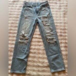 AE Distressed Blue Jeans